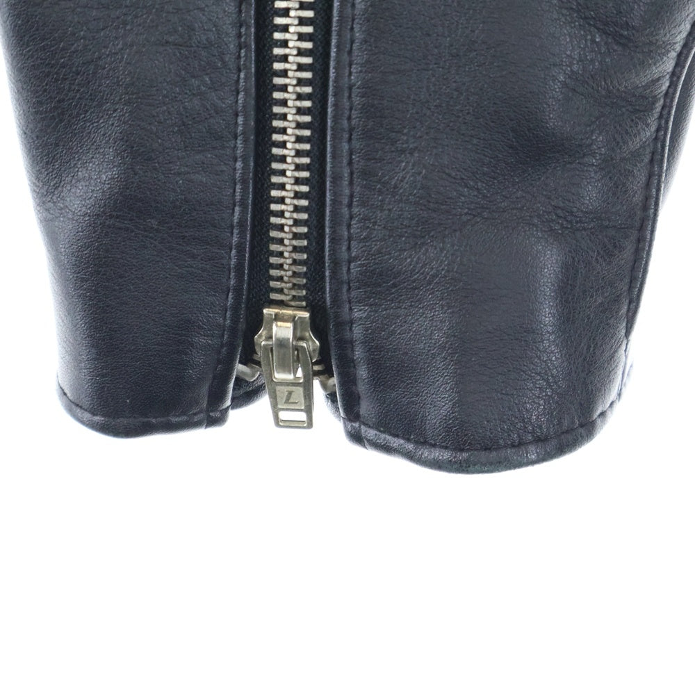Lewis Leathers(ルイスレザー) 391 LIGHTNING ライトニング レザー ジップアップ ダブル ライダースジャケット ブラック