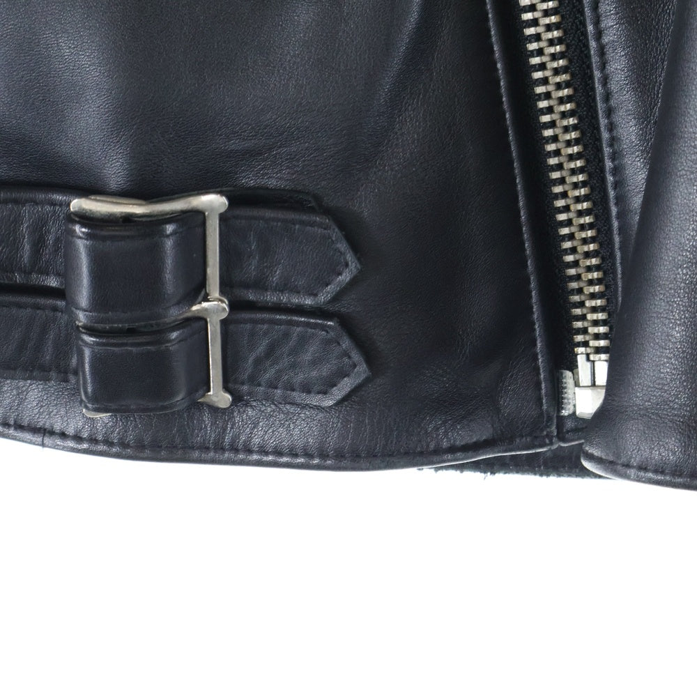 Lewis Leathers(ルイスレザー) 391 LIGHTNING ライトニング レザー ジップアップ ダブル ライダースジャケット ブラック