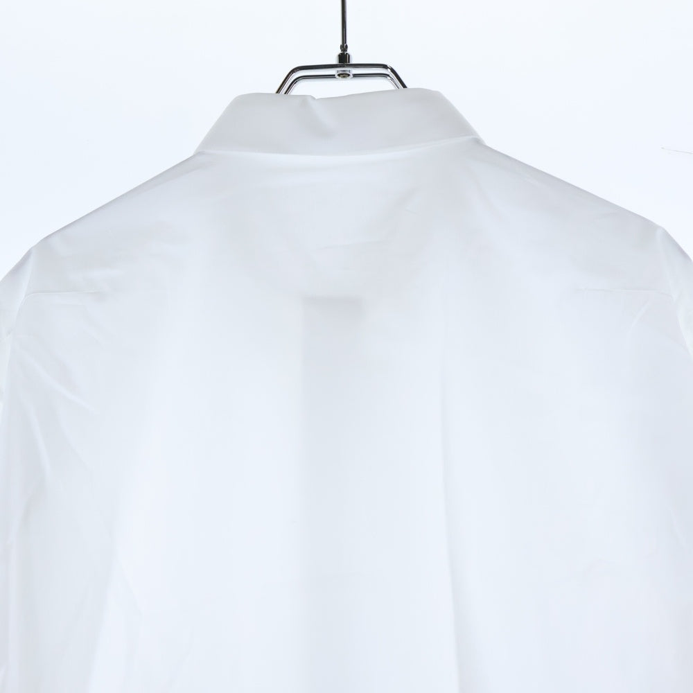 DIOR(ディオール) 17SS BEE ロゴ刺繍 比翼ボタン 長袖シャツ ホワイト 733C518B1581