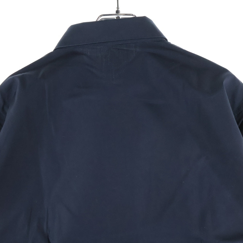 DIOR(ディオール) ワッペンロゴ 比翼ボタン 長袖シャツ ブラック 313C545A1581