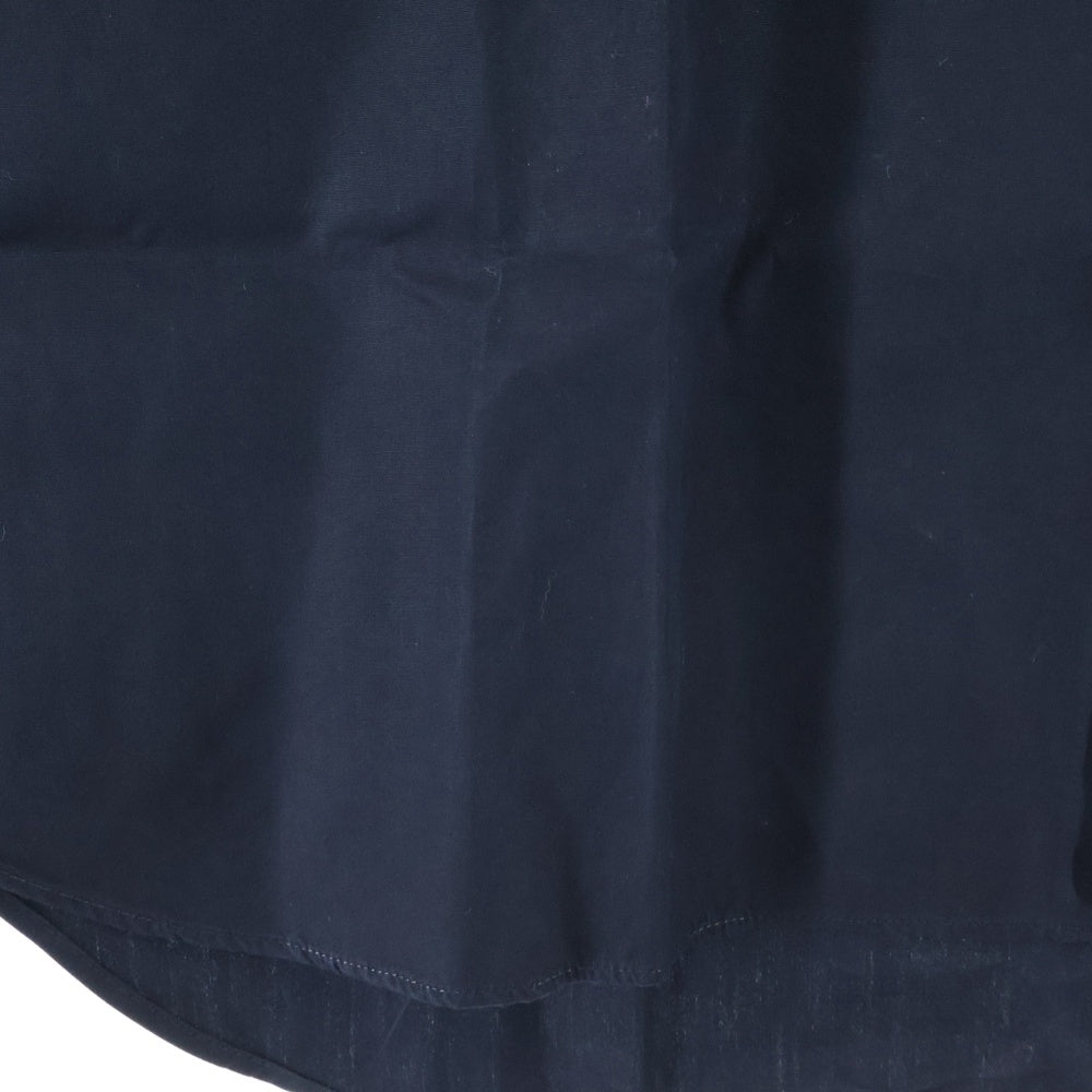 DIOR(ディオール) ワッペンロゴ 比翼ボタン 長袖シャツ ブラック 313C545A1581