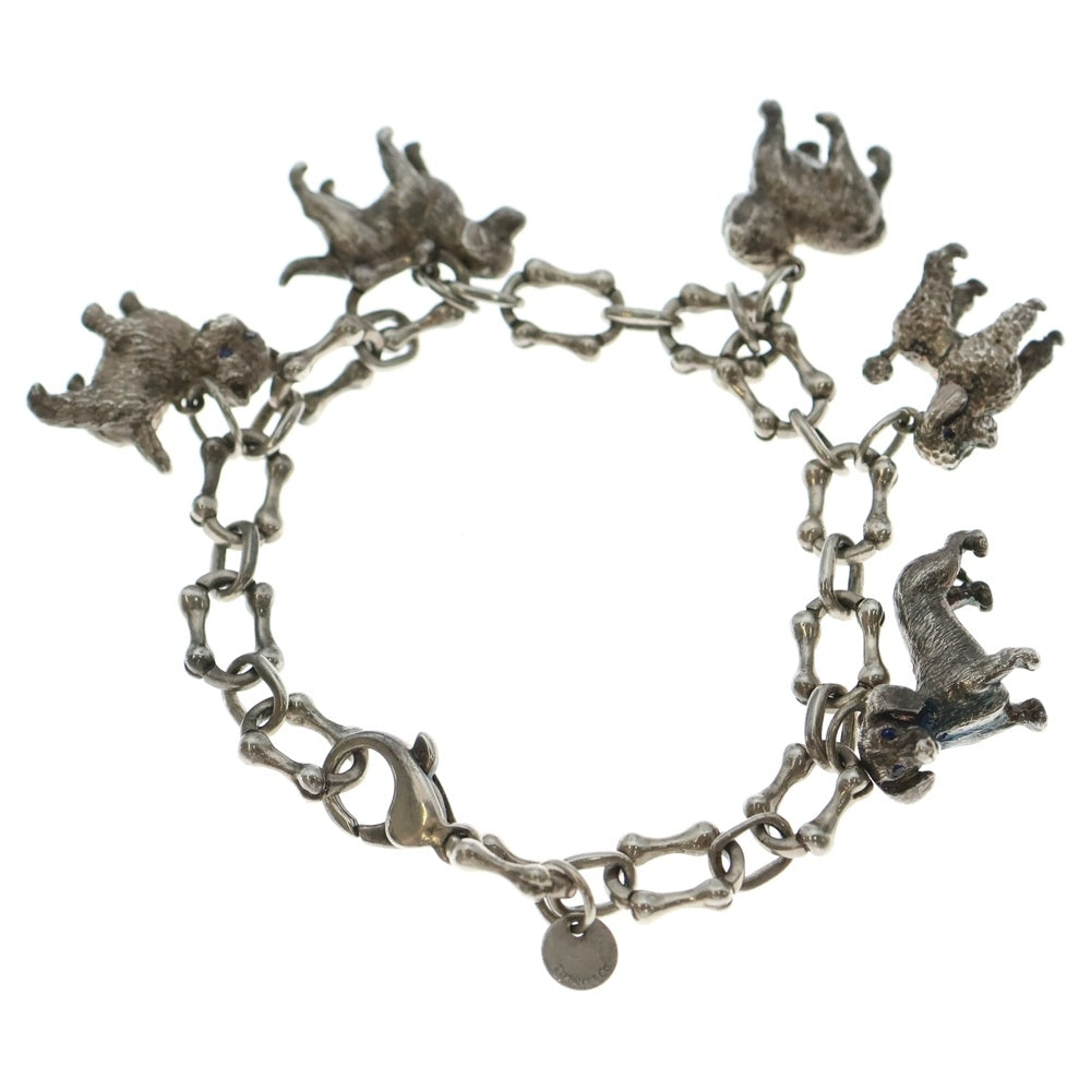 TIFFANY & Co.(ティファニー) ドッグ ボーン モチーフ チェーン ブレスレット Ag925 シルバー ヴィンテージ アクセサリー