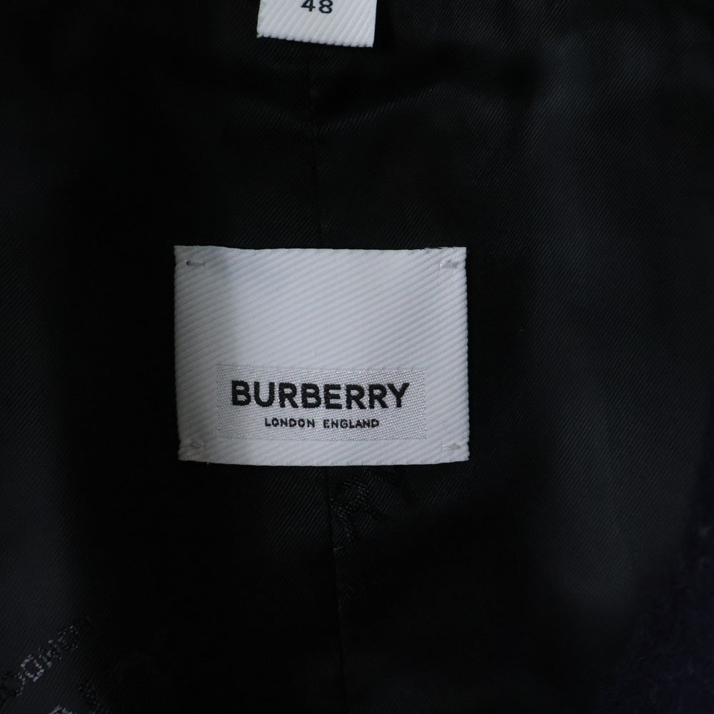 BURBERRY(バーバリー) メルトンウール ダブルブレスト ピーコート ネイビー
