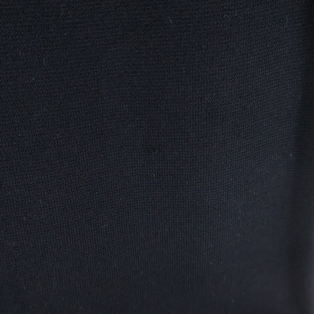 FENDI(フェンディ) カットアウトデザイン レーヨンニット ノースリーブ ミディアムワンピース ブラック レディース FZD597