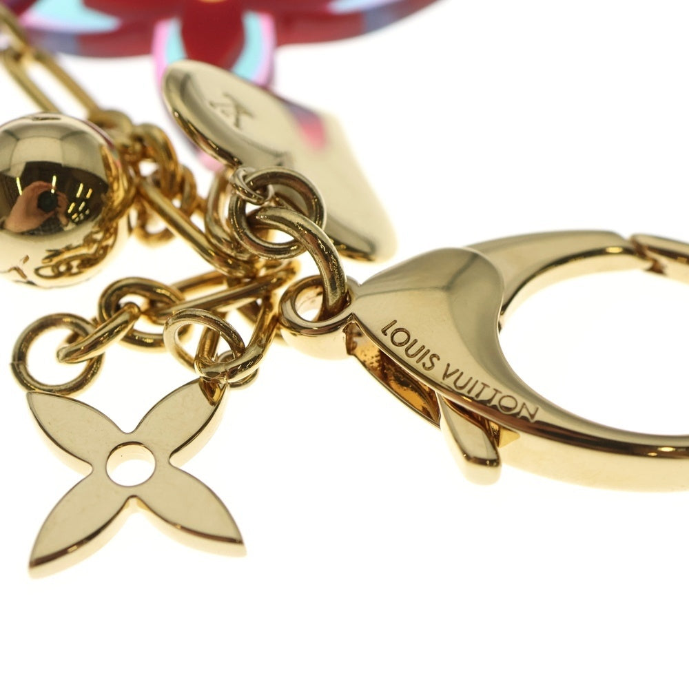 LOUIS VUITTON(ルイヴィトン) ビシューサック キャンディ バッグチャーム キーリング バッグチャーム レッド ゴールド金具 M65726