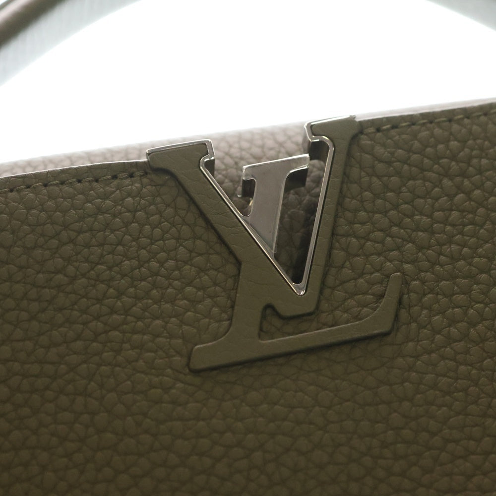 LOUIS VUITTON(ルイヴィトン) カプシーヌBB ハンドバッグ 2wayショルダーバッグ カーキ トリヨン レザー RFID M57227 レディース