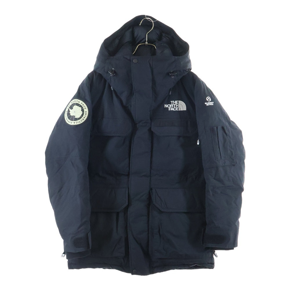 THE NORTH FACE(ザノースフェイス) SOUTHERN CROSS PARKA サザンクロス パーカー ワッペンロゴ ファー フーデッド ジップアップ ダウンジャケット ブラック ND91920