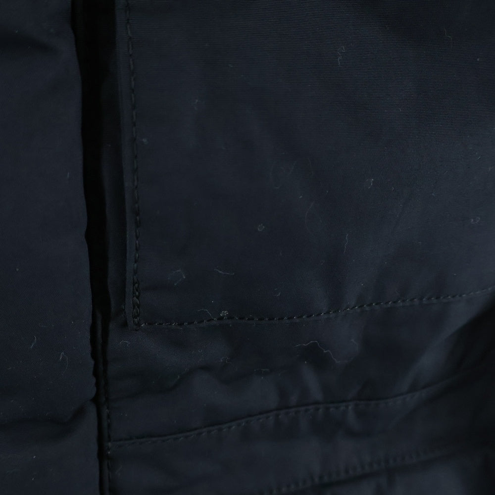 THE NORTH FACE(ザノースフェイス) SOUTHERN CROSS PARKA サザンクロス パーカー ワッペンロゴ ファー フーデッド ジップアップ ダウンジャケット ブラック ND91920