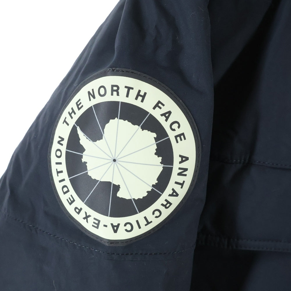 THE NORTH FACE(ザノースフェイス) SOUTHERN CROSS PARKA サザンクロス パーカー ワッペンロゴ ファー フーデッド ジップアップ ダウンジャケット ブラック ND91920