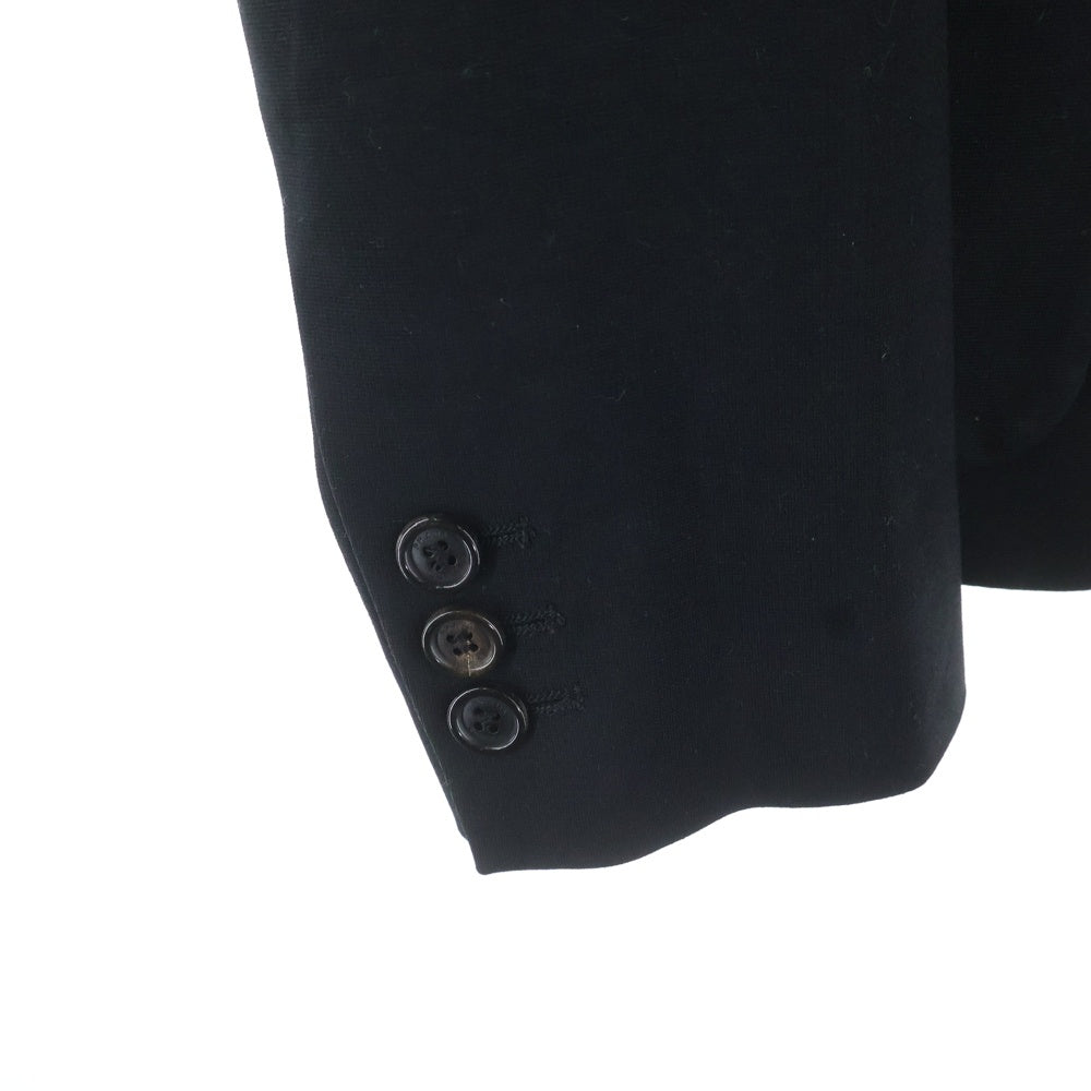 PRADA(プラダ) 13SS ナイロン混 レーヨン 2B テーラードジャケット ブラック レディース 270066