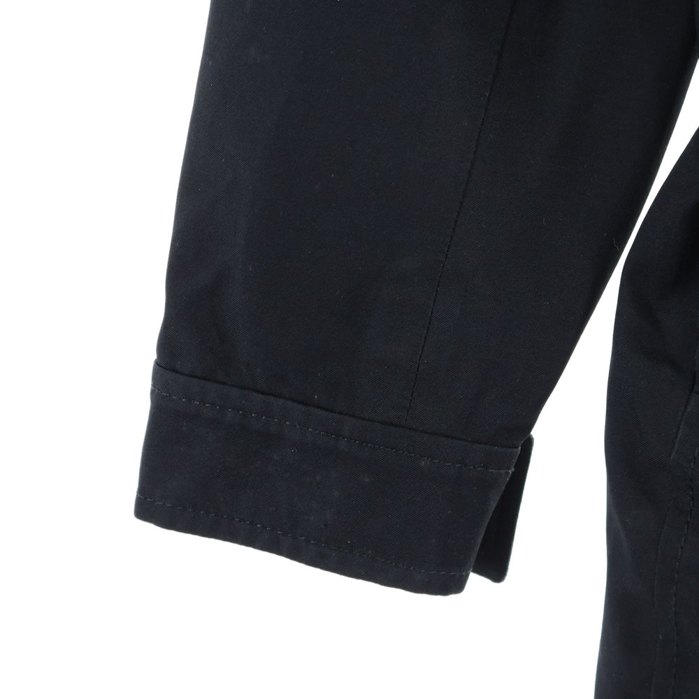 PRADA SPORT(プラダ スポーツ) GORE-TEX ゴアテックス ラバーロゴ ナイロン混 ジップアップ ステンカラー ジャケット ブラック 108276 5N9 レディース