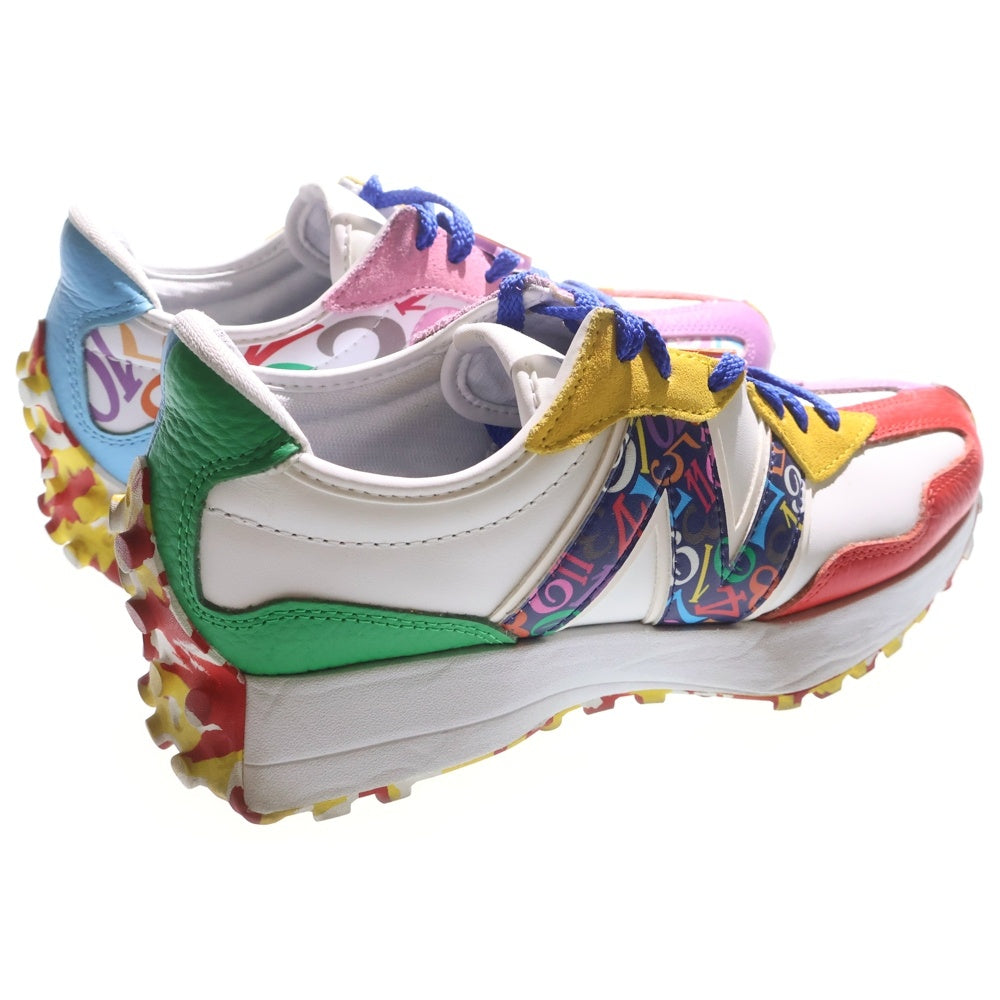 New Balance(ニューバランス) ×Frank Muller フランクミュラー MS327FMB レザー レースアップ ローカットスニーカー マルチカラー ホワイト US9/27cm