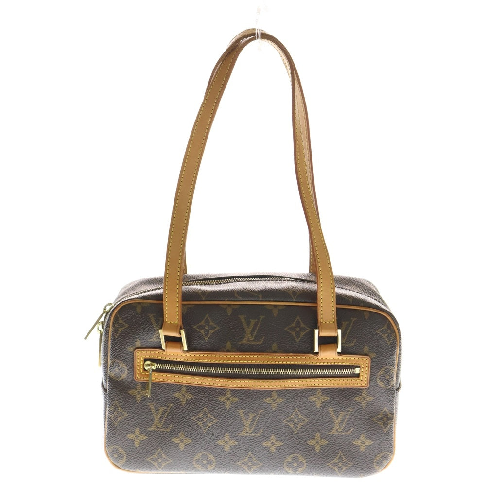 LOUIS VUITTON(ルイヴィトン) ルイヴィトン モノグラム シテMM ショルダーバッグ レザー×PVC M51182 ゴールド金具