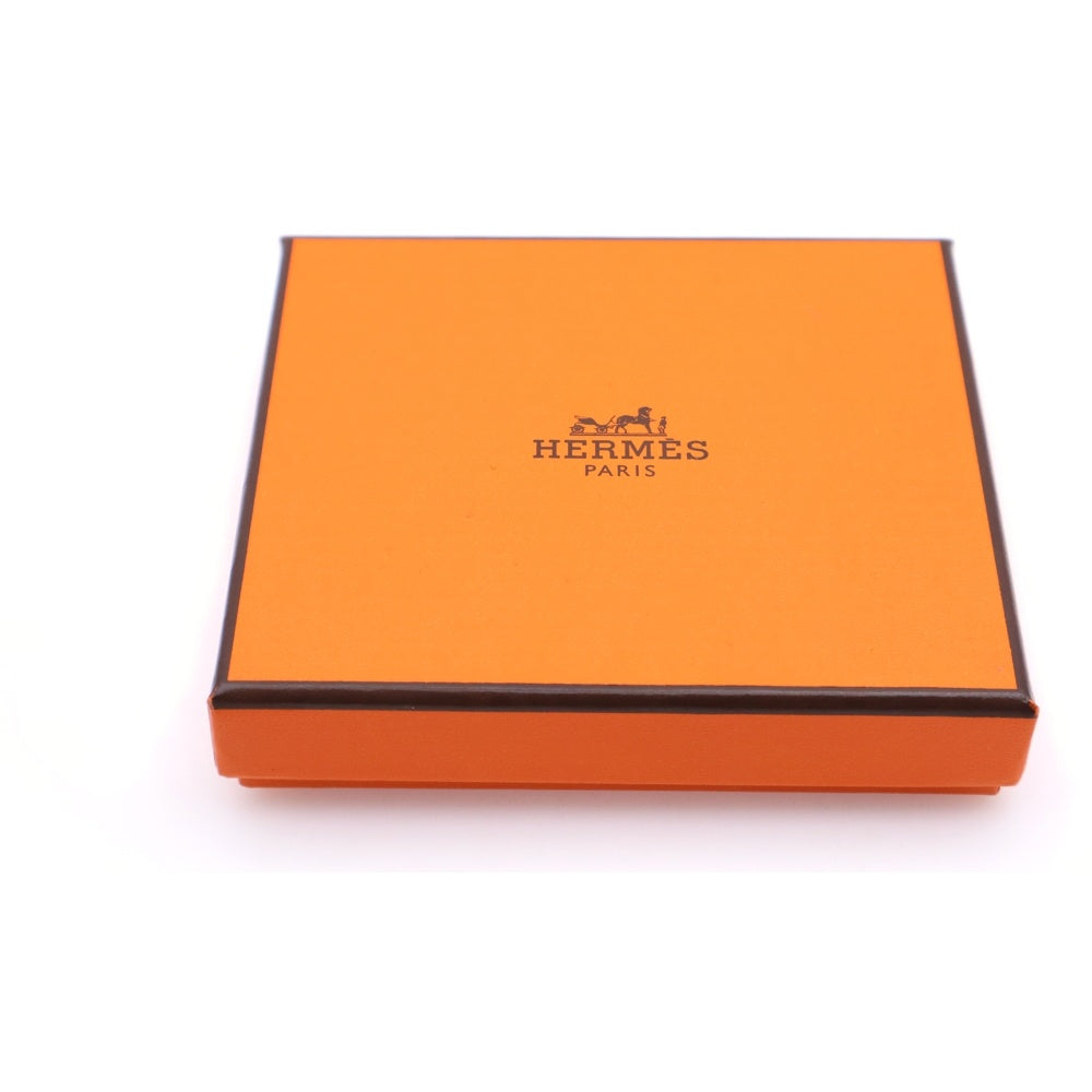 HERMES(エルメス) バスティア コインケース 小物入れ ローズパープル エプソン レザー シルバー金具 A刻印 レディース