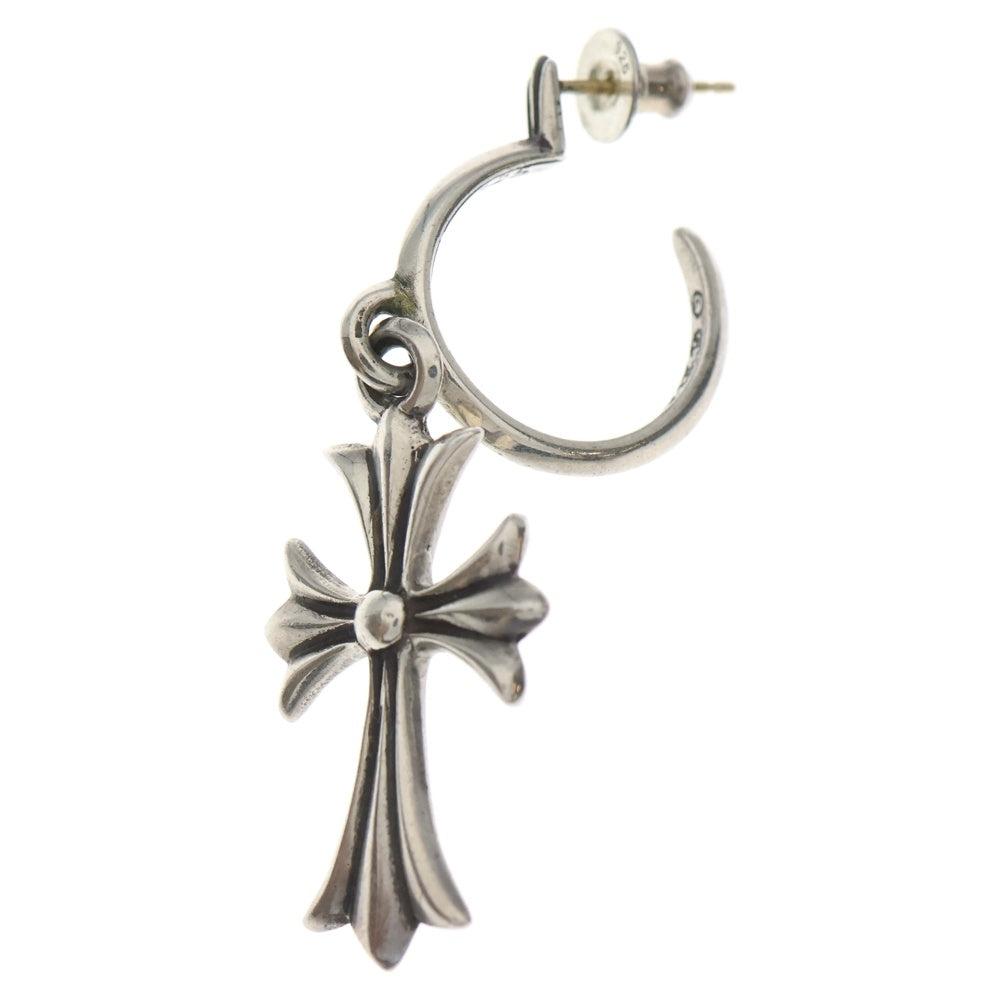 CHROME HEARTS(クロムハーツ) TINY CH CROSS タイニーCHクロス フープピアス シルバー BCA115