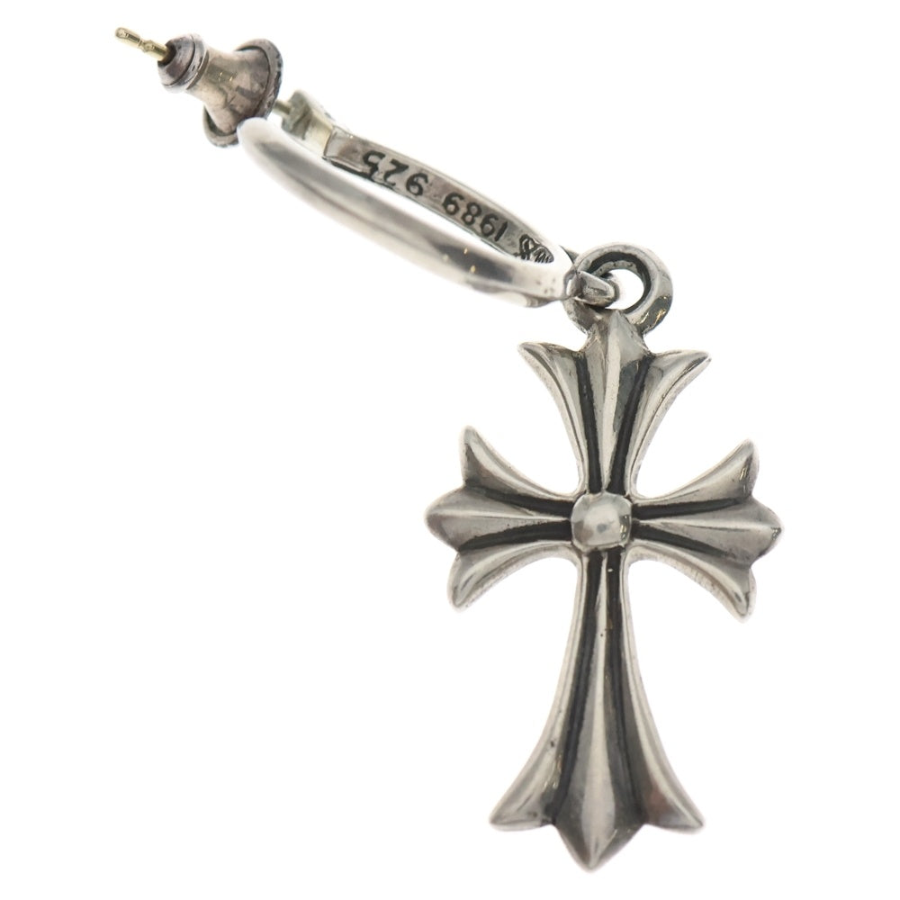 CHROME HEARTS(クロムハーツ) TINY CH CROSS タイニーCHクロス フープピアス シルバー BCA115