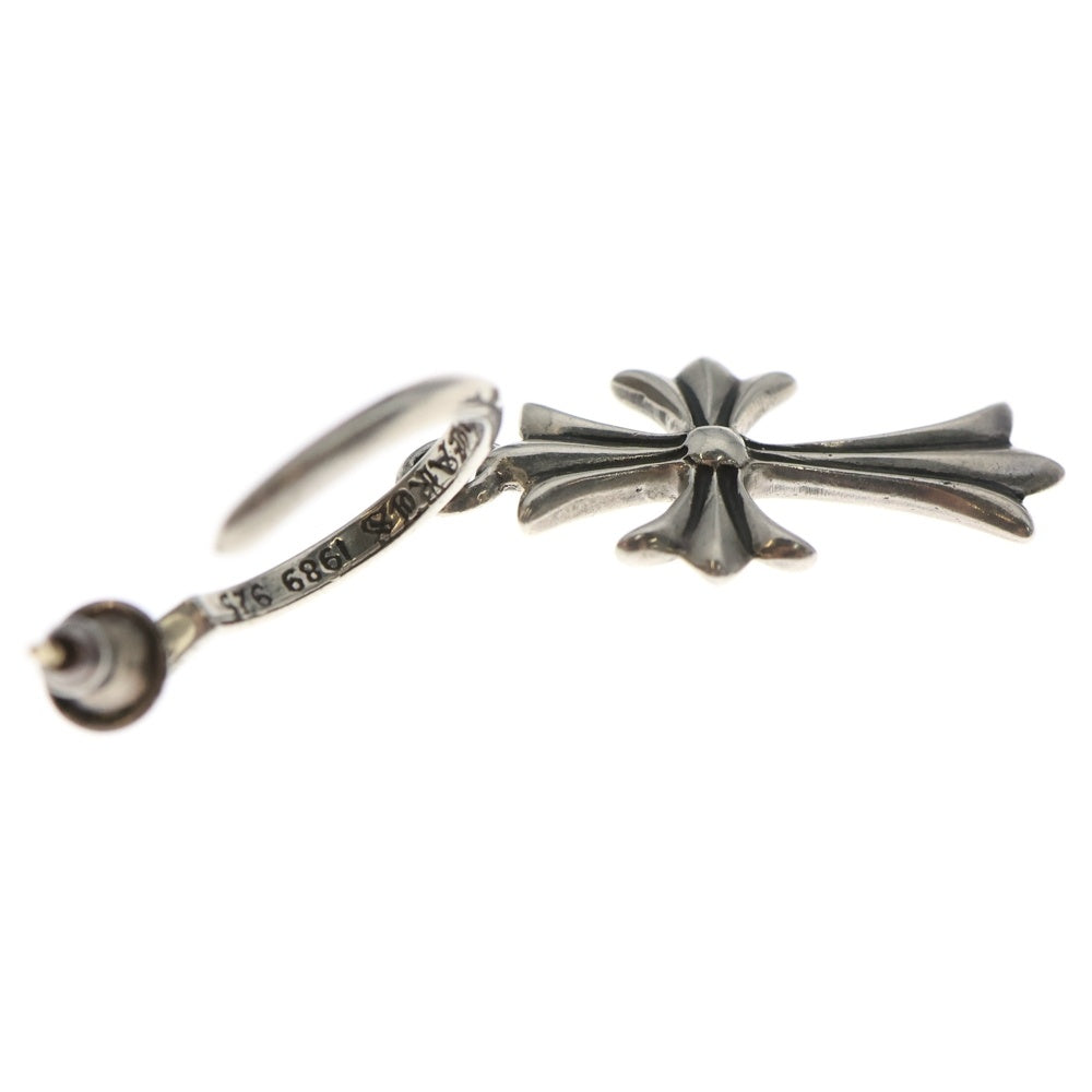 CHROME HEARTS(クロムハーツ) TINY CH CROSS タイニーCHクロス フープピアス シルバー BCA115