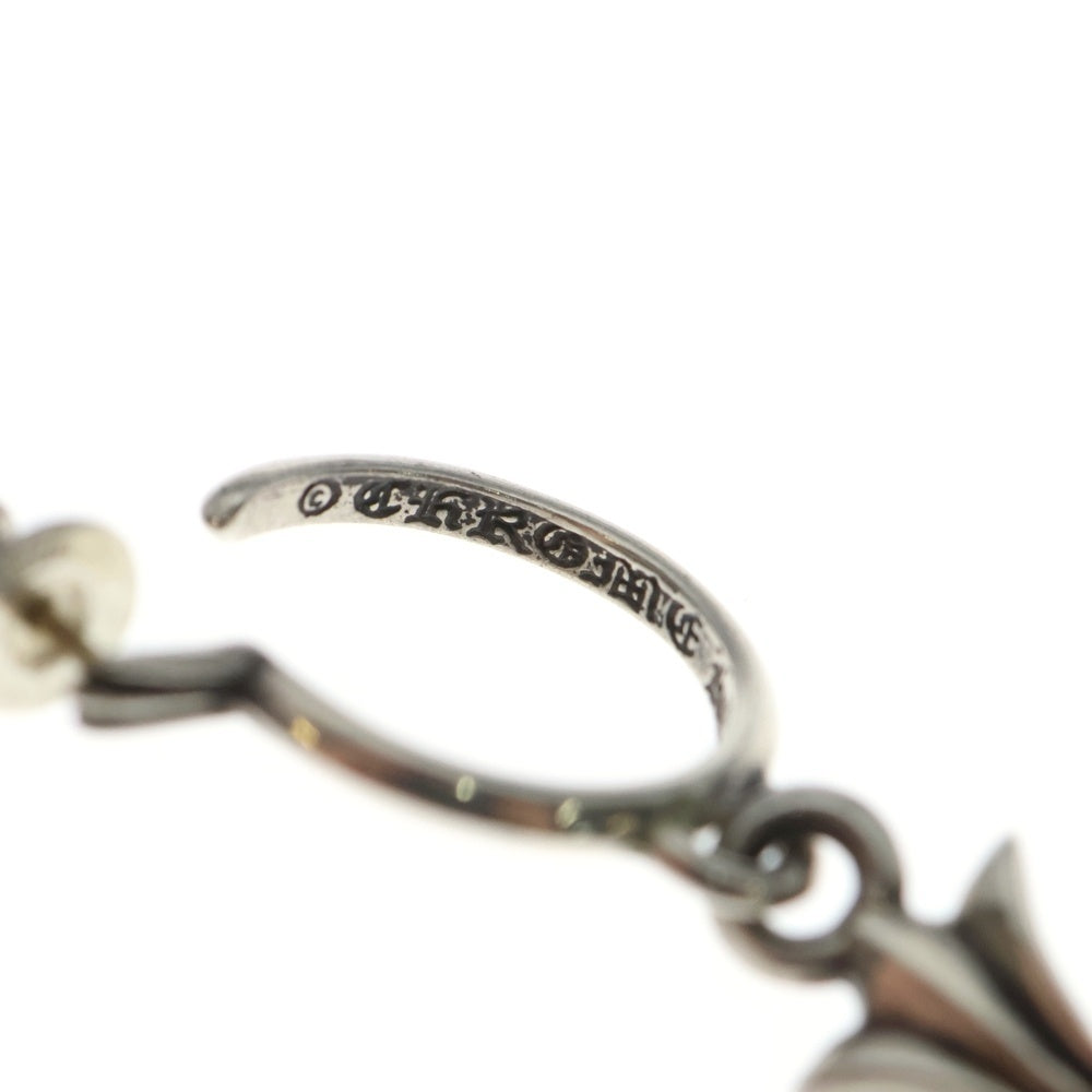 CHROME HEARTS(クロムハーツ) TINY CH CROSS タイニーCHクロス フープピアス シルバー BCA115
