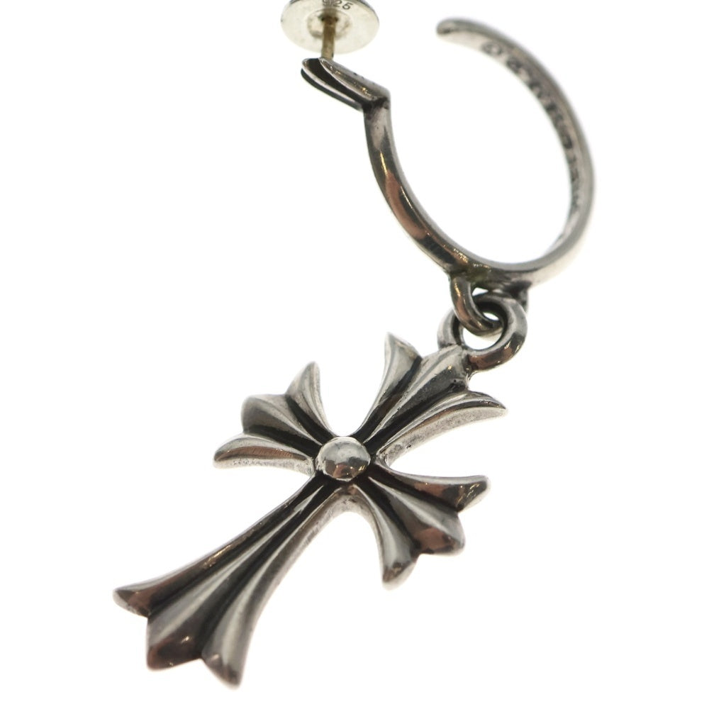 CHROME HEARTS(クロムハーツ) TINY CH CROSS タイニーCHクロス フープピアス シルバー BCA115