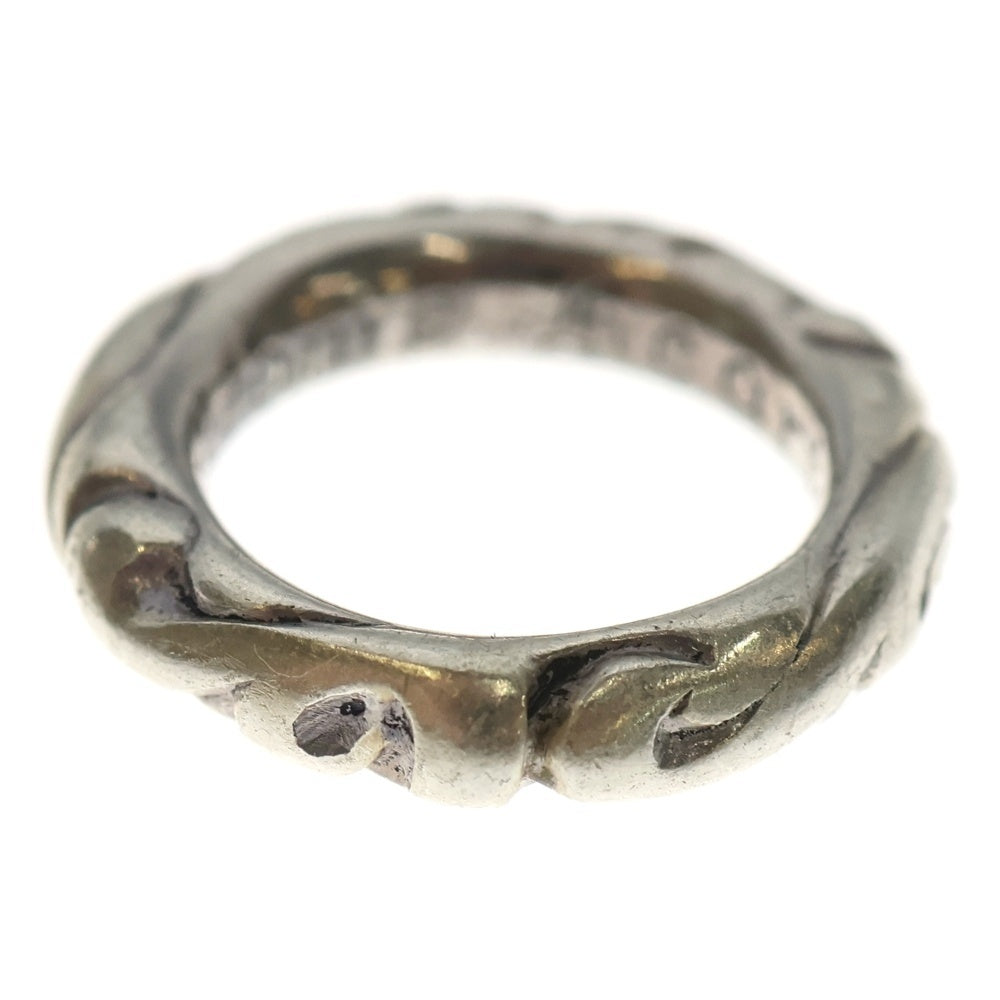 CHROME HEARTS(クロムハーツ) SCRL BAND スクロールバンド リング シルバー BCA351