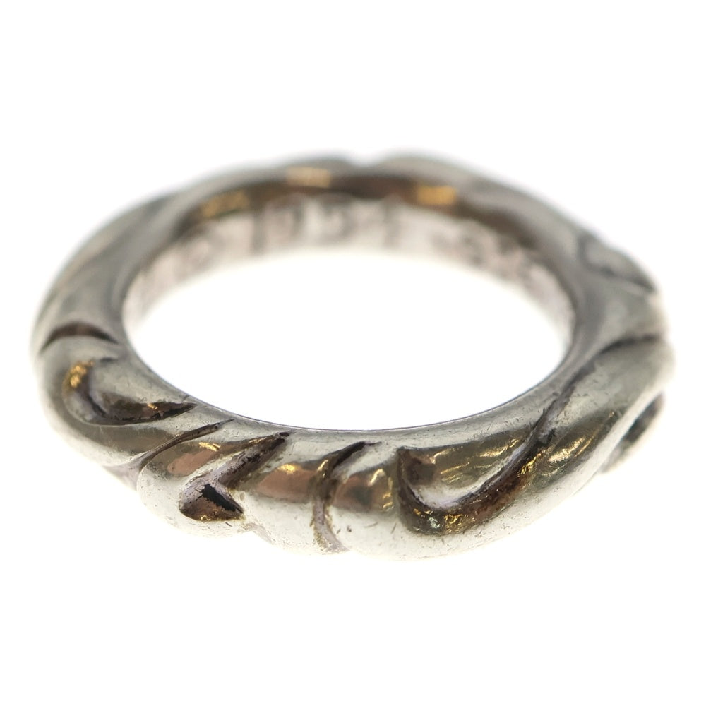 CHROME HEARTS(クロムハーツ) SCRL BAND スクロールバンド リング シルバー BCA351