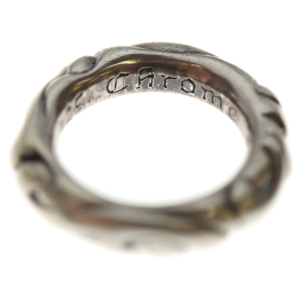 CHROME HEARTS(クロムハーツ) SCRL BAND スクロールバンド リング シルバー BCA351