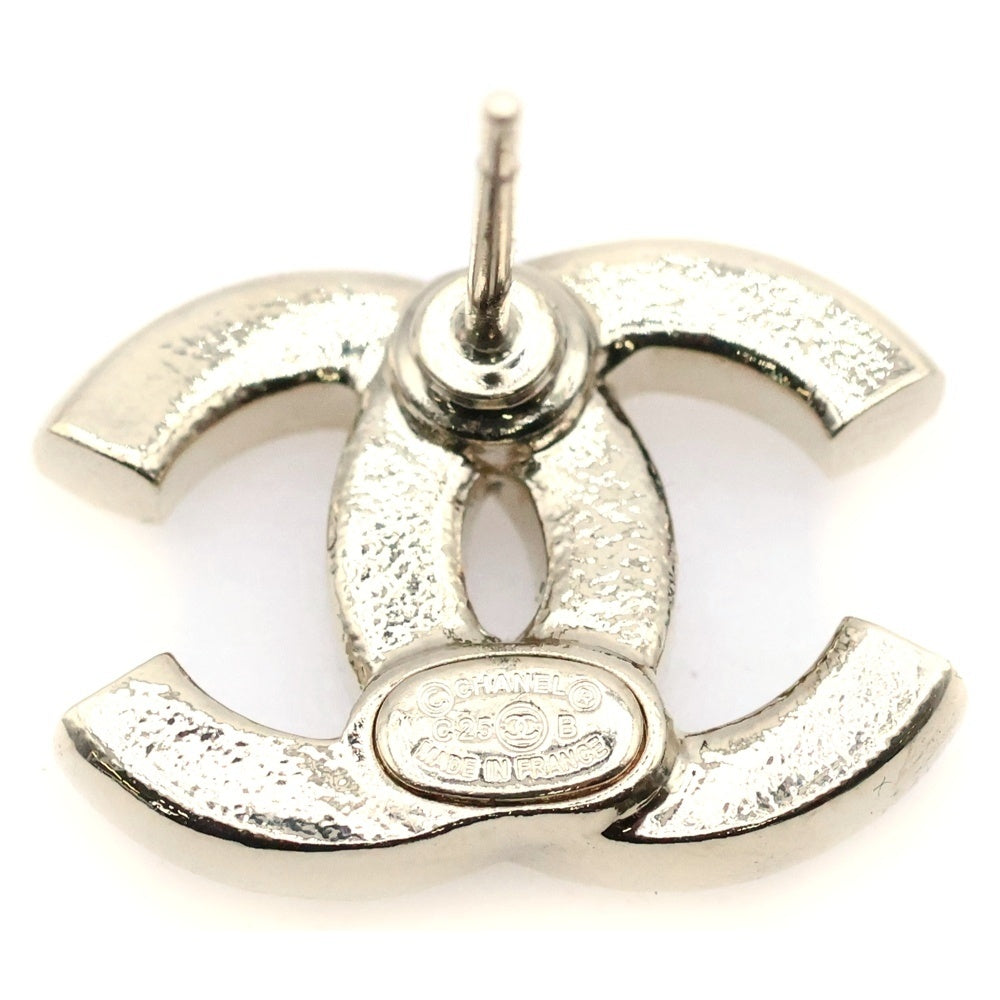 CHANEL(シャネル) ココマーク ラインストーン ラメ ピアス ゴールド