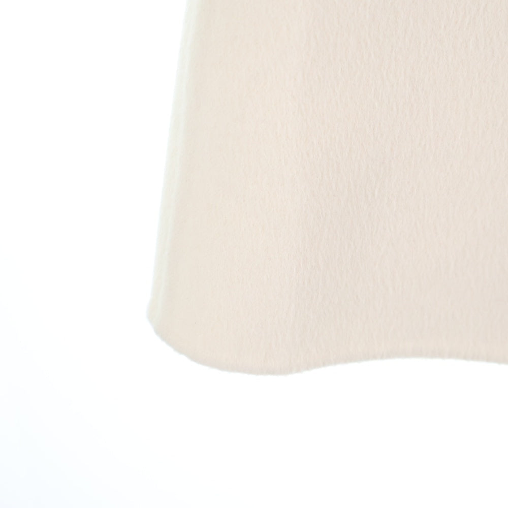 VALENTINO(ヴァレンティノ) Vロゴプレート アンゴラ混 ウール ケープ コート ホワイト レディース RB3CG1354AS