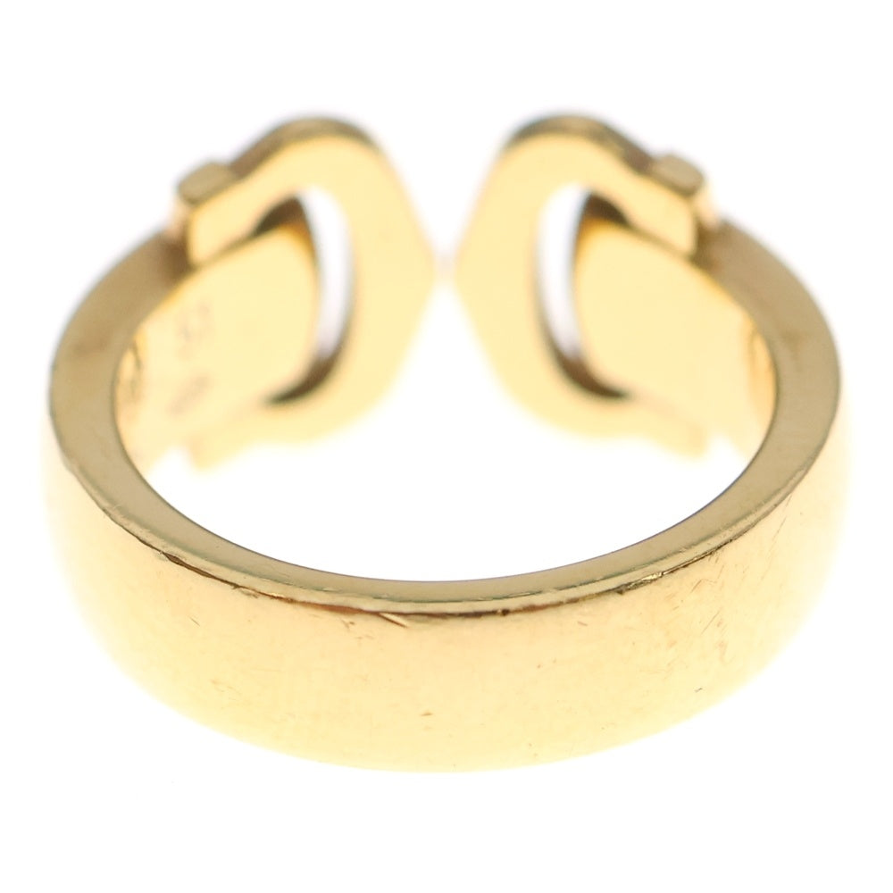 Cartier(カルティエ) 2C ブークルセ ダイヤ リング Au750 K18 レディース