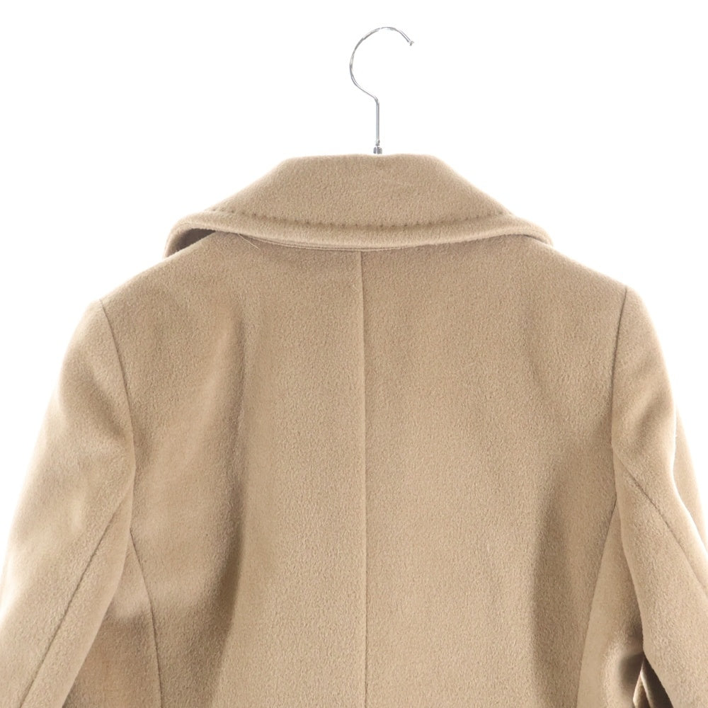 Max Mara(マックスマーラ) ウール 1B チェスター ロング コート ブラウン レディース