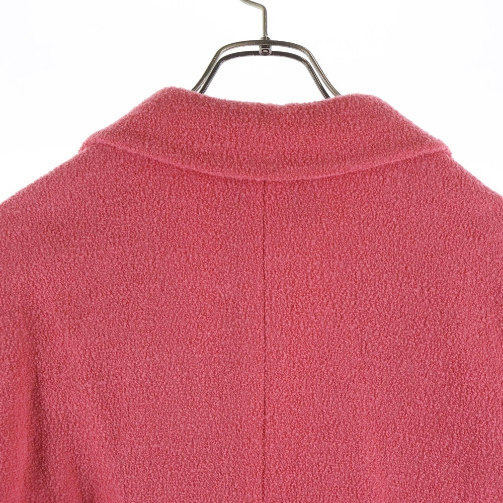 GUCCI(グッチ) ウールツイード 1B ショート テーラードジャケット ピンク レディース 619267