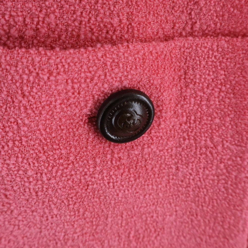 GUCCI(グッチ) ウールツイード 1B ショート テーラードジャケット ピンク レディース 619267