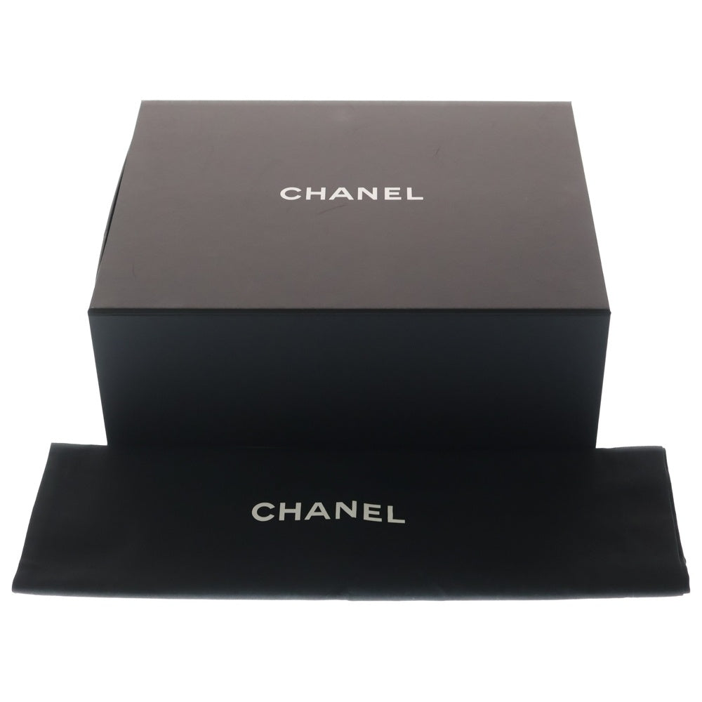 CHANEL(シャネル) ココ ネージュ コレクション ラージ ボーリング バッグ ブラック ナイロン ゴールド金具 レディース