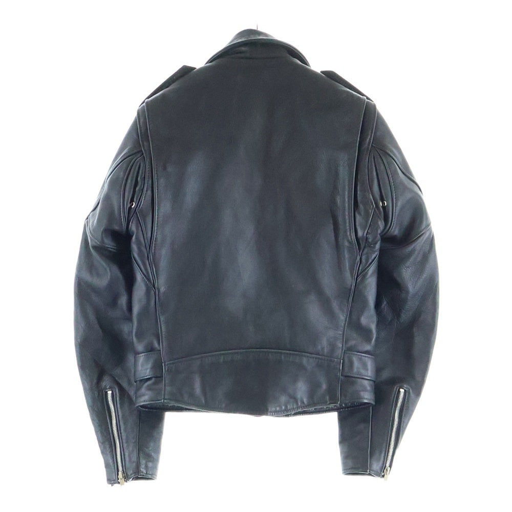 SCHOTT(ショット) PERFECTO パーフェクト レザー ジップアップ ダブル ライダースジャケット ブラック