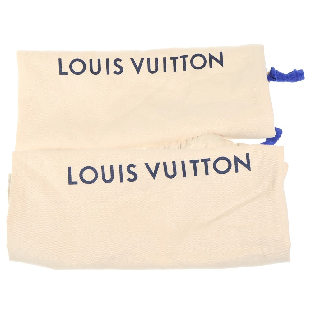LOUIS VUITTON(ルイヴィトン) LVサンセット プラットフォームコンフォートレザーサンダル ブラック レディース