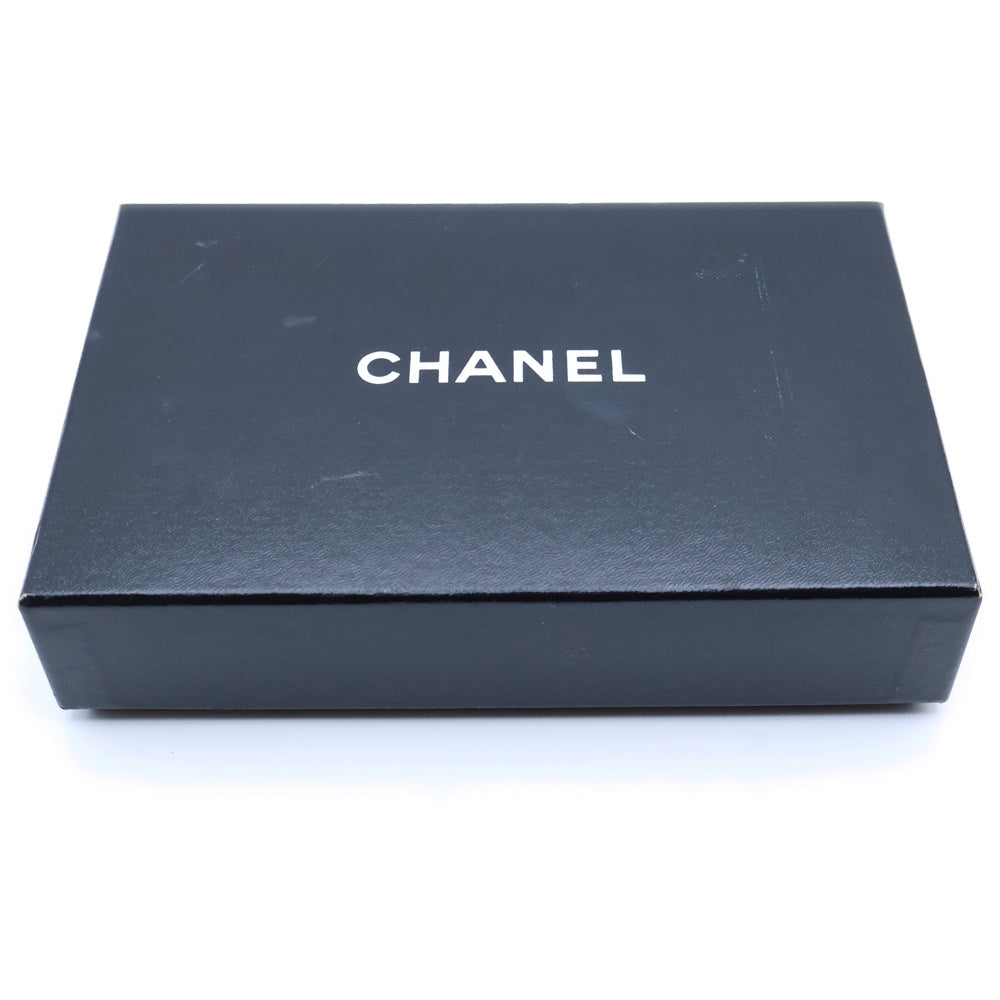 CHANEL(シャネル) マトラッセ ココマーク 二つ折り長財布 ロングウォレット カードケース ピンク ラムスキン シルバー金具 レディース