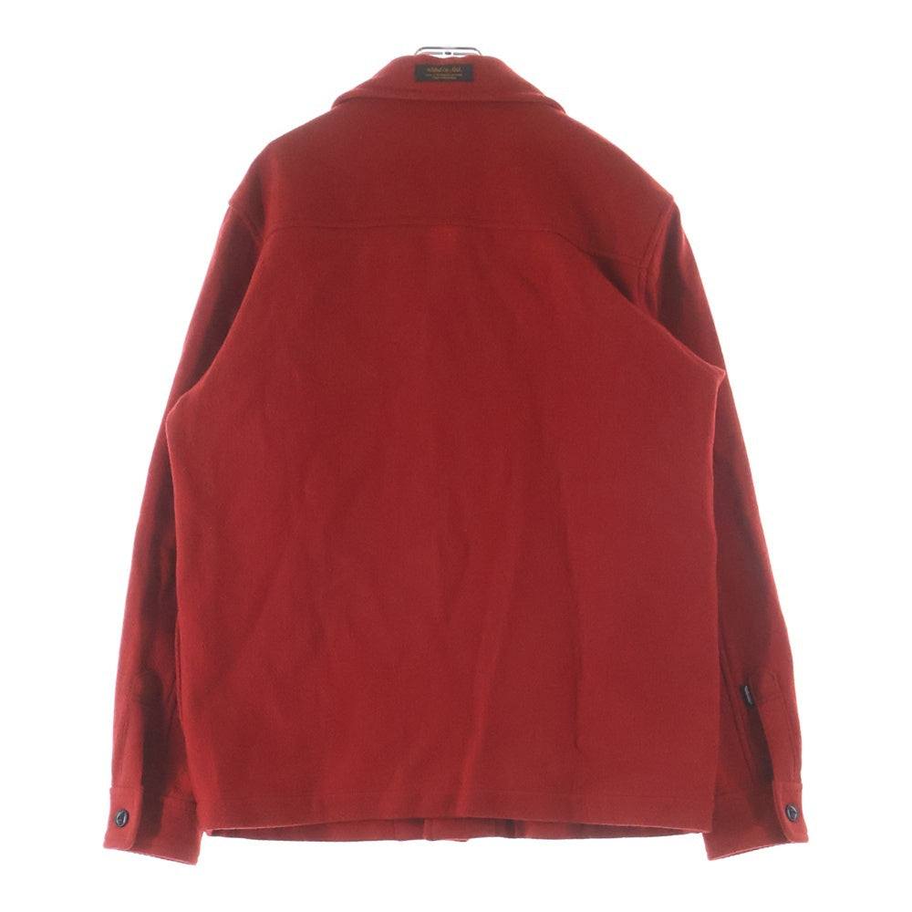 NEIGHBORHOOD(ネイバーフッド) 13AW PO WE-SHIRT LS/CPO ミリタリーシャツジャケット レッド 132SPNH-SHM01
