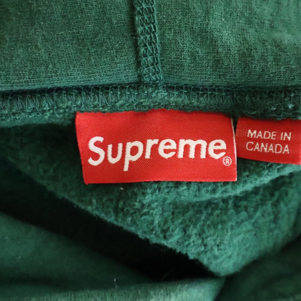 SUPREME(シュプリーム) 21AW Arabic Logo Hooded Sweatshirt アラビックロゴ フーデッド プルオーバースウェットパーカー フーディー グリーン