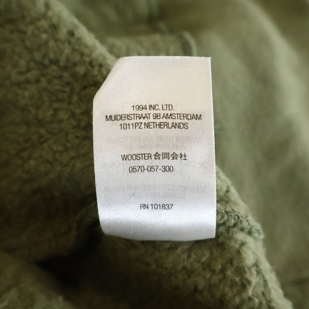 SUPREME(シュプリーム) 21AW ×WTAPS SIC'EM Hooded Sweatshirt フロント刺繍 プルオーバーパーカー スウェットフーディ カーキ