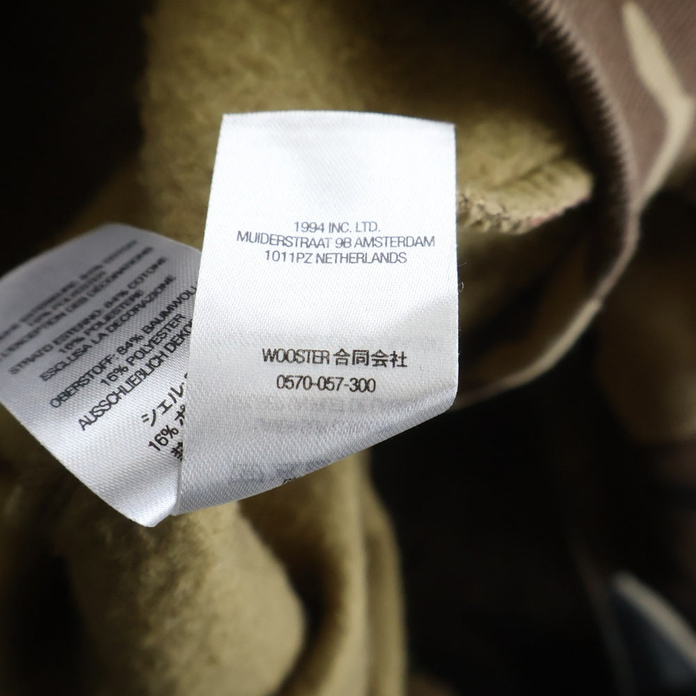 SUPREME(シュプリーム) Lakshmi Zip Up Hooded Sweatshirt ラクシュミー 刺繍 迷彩 ジップアップ スウェットフーディ ブラウン