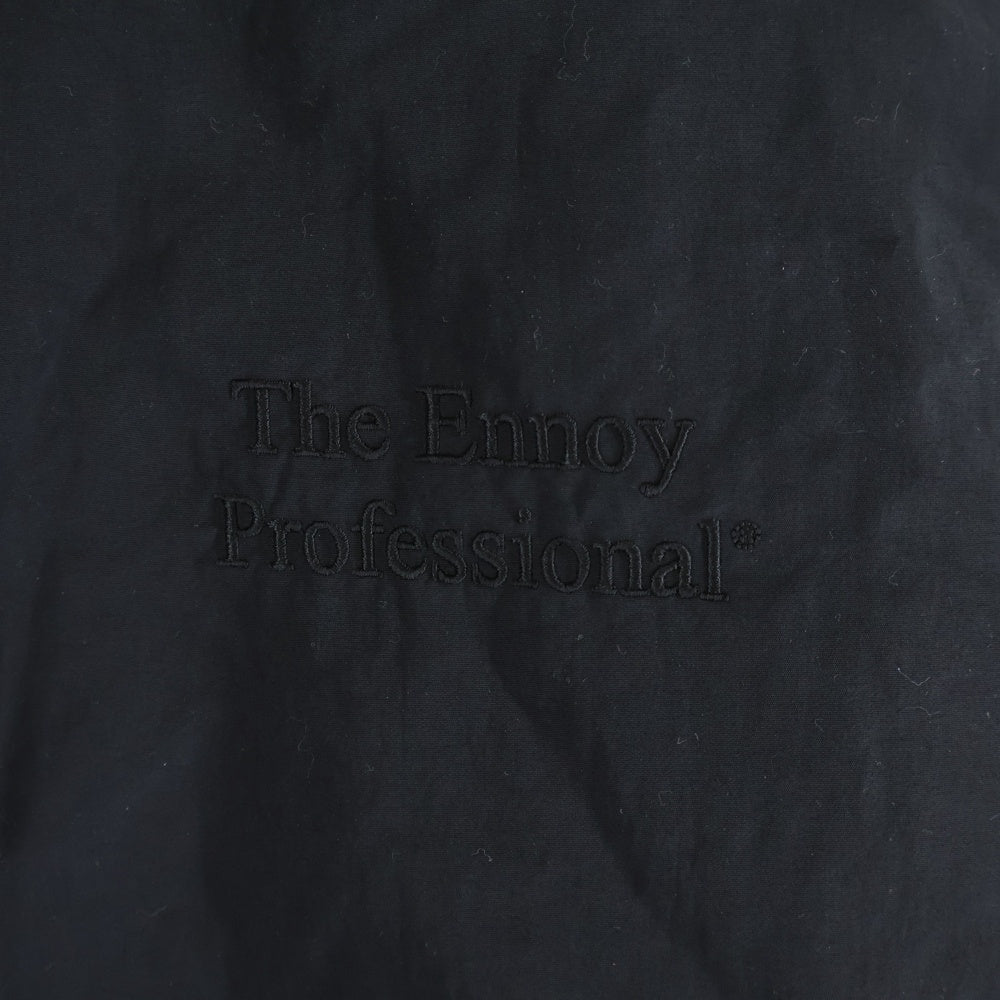 The Ennoy Professional(エンノイプロフェッショナル) 23AW xStylistshibutsu Belongings Nylon Padded Jacket Triple Black ナイロンパデットジャケット トリプルブラック AW23BRENJK03LP