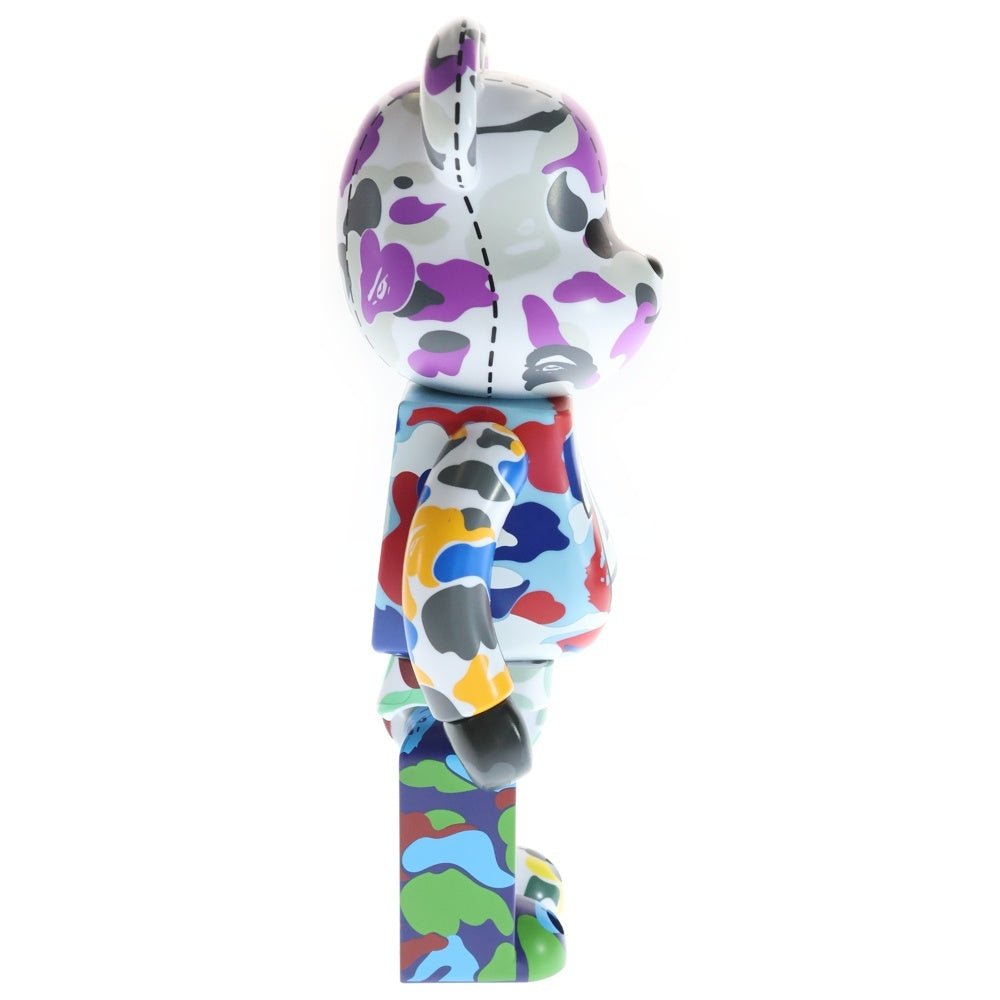 A BATHING APE(アベイシングエイプ) BE@RBRICK BAPE CAMO 28TH ANNIVERSARY MULTI 400% ベアブリック アベイシングエイプ 28周年 アニバーサリー フィギュア マルチ