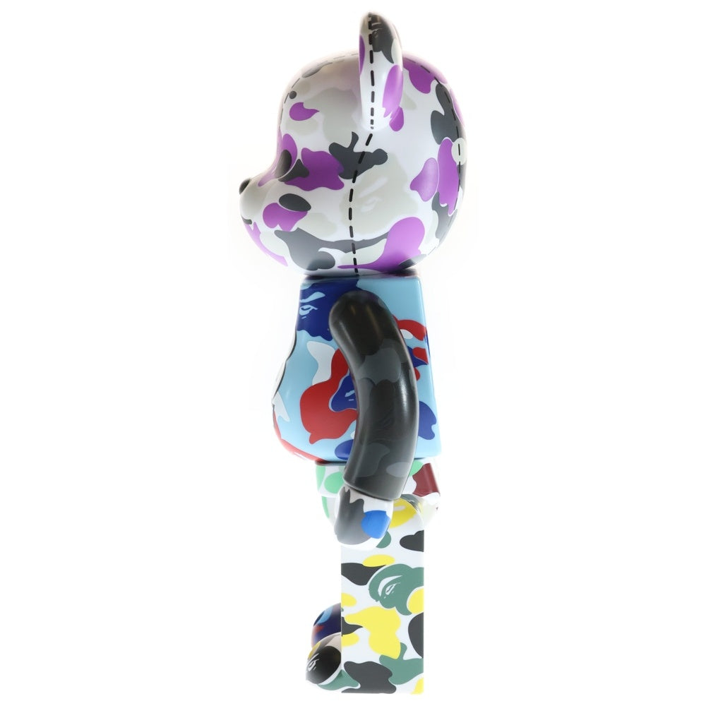 A BATHING APE(アベイシングエイプ) BE@RBRICK BAPE CAMO 28TH ANNIVERSARY MULTI 400% ベアブリック アベイシングエイプ 28周年 アニバーサリー フィギュア マルチ