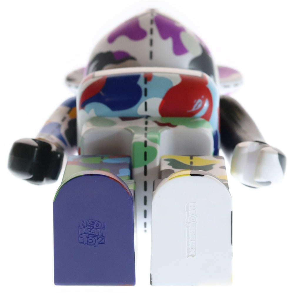 A BATHING APE(アベイシングエイプ) BE@RBRICK BAPE CAMO 28TH ANNIVERSARY MULTI 400% ベアブリック アベイシングエイプ 28周年 アニバーサリー フィギュア マルチ