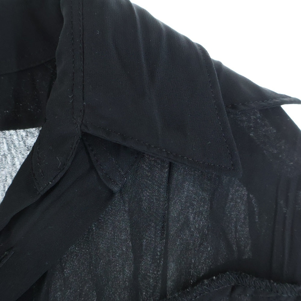 JUNYA WATANABE COMME des GARCONS(ジュンヤワタナベ コムデギャルソン) 07AW ダブルデザイン長袖シャツ JT-B004 ブラック