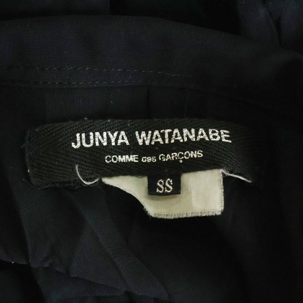 JUNYA WATANABE COMME des GARCONS(ジュンヤワタナベ コムデギャルソン) 07AW ダブルデザイン長袖シャツ JT-B004 ブラック