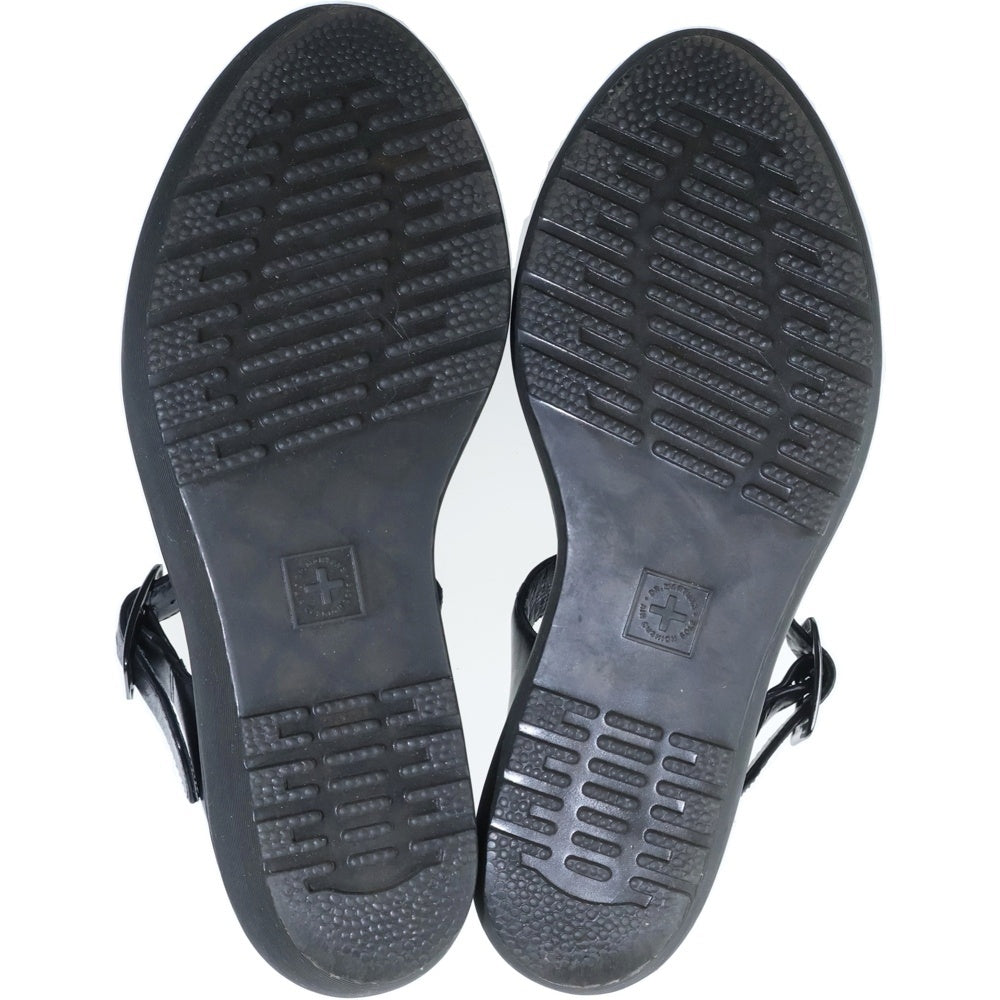 Dr.Martens(ドクターマーチン) ADAYA レザー 厚底サンダル シューズ ブラック レディース