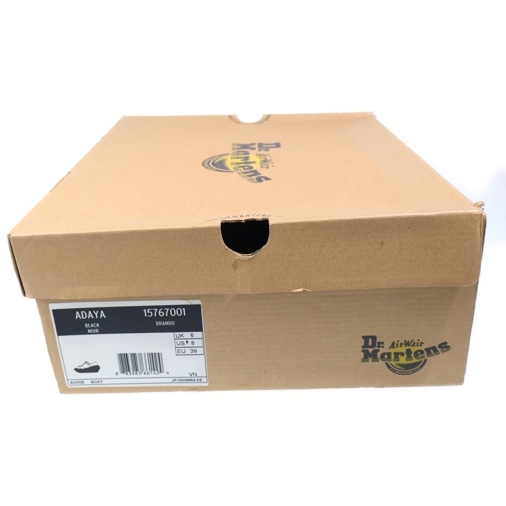 Dr.Martens(ドクターマーチン) ADAYA レザー 厚底サンダル シューズ ブラック レディース