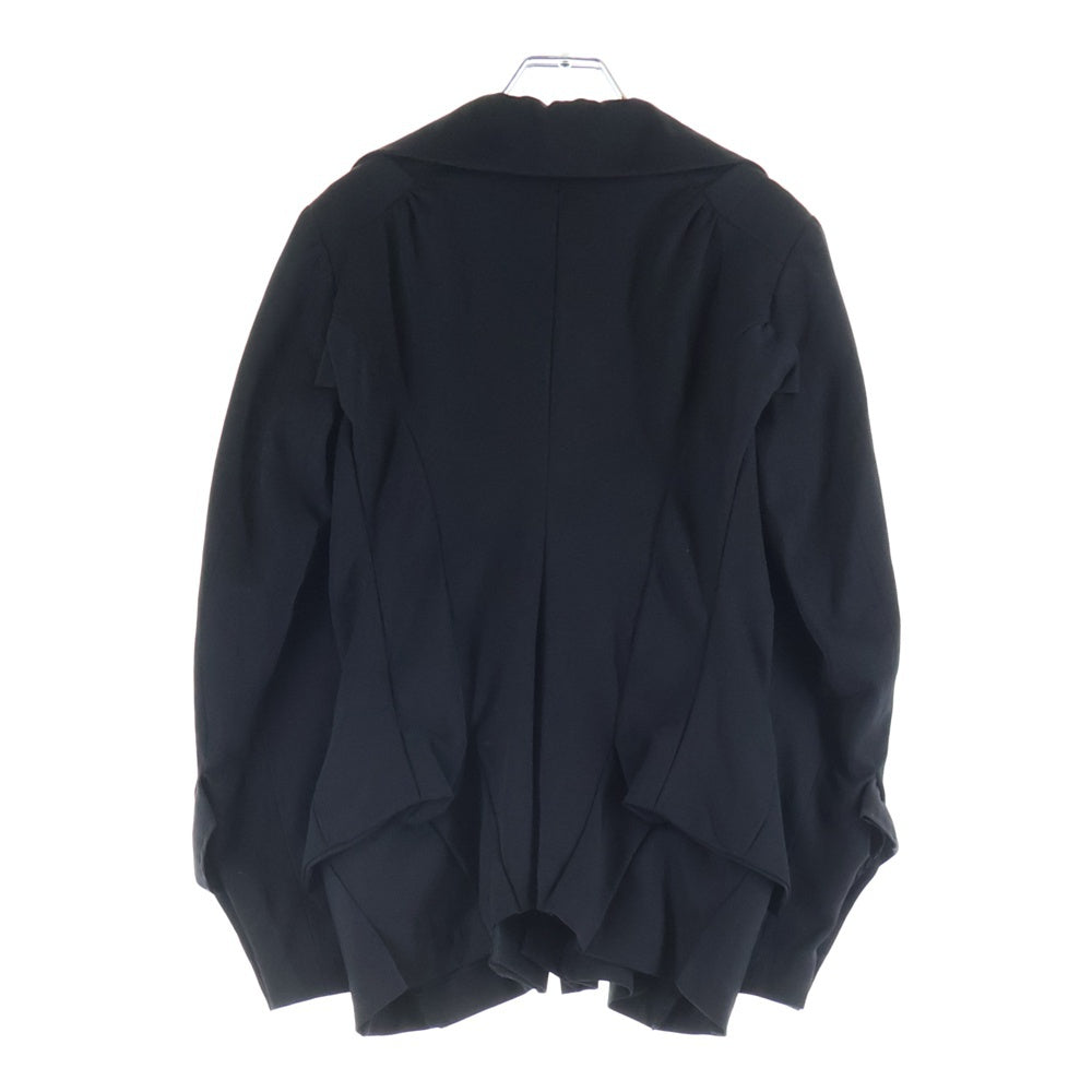 JUNYA WATANABE COMME des GARCONS(ジュンヤワタナベ コムデギャルソン) 07SS/09SS ウールギャバジン 3Bテーラードジャケット カットオフ フリル スカート レディース JS-J039/JC-S009