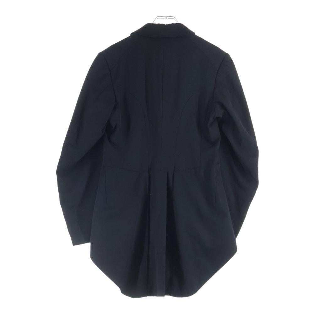 COMME des GARCONS(コムデギャルソン) 06AW ウールギャバジン 2B 燕尾 テーラードジャケット ブラック レディース RR-J004